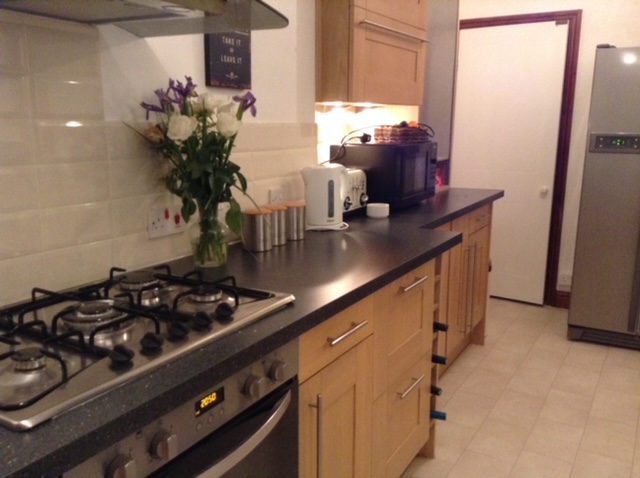 new kitchen area